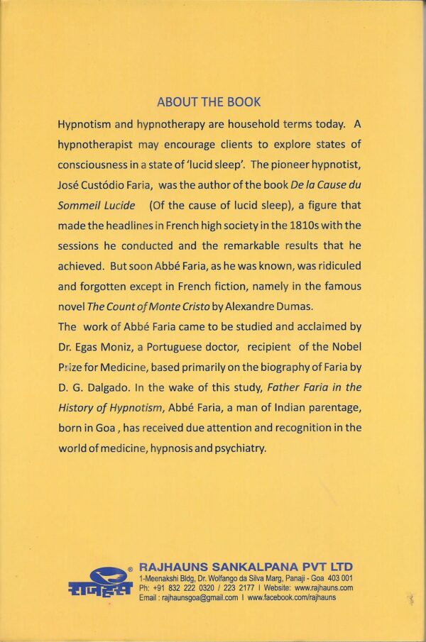 FATHER FARIA : IN THE HISTORY OF HYPNOTISM - Image 2