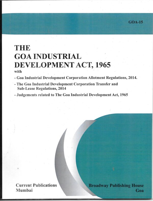 The Goa Industrial Development Act, 1965