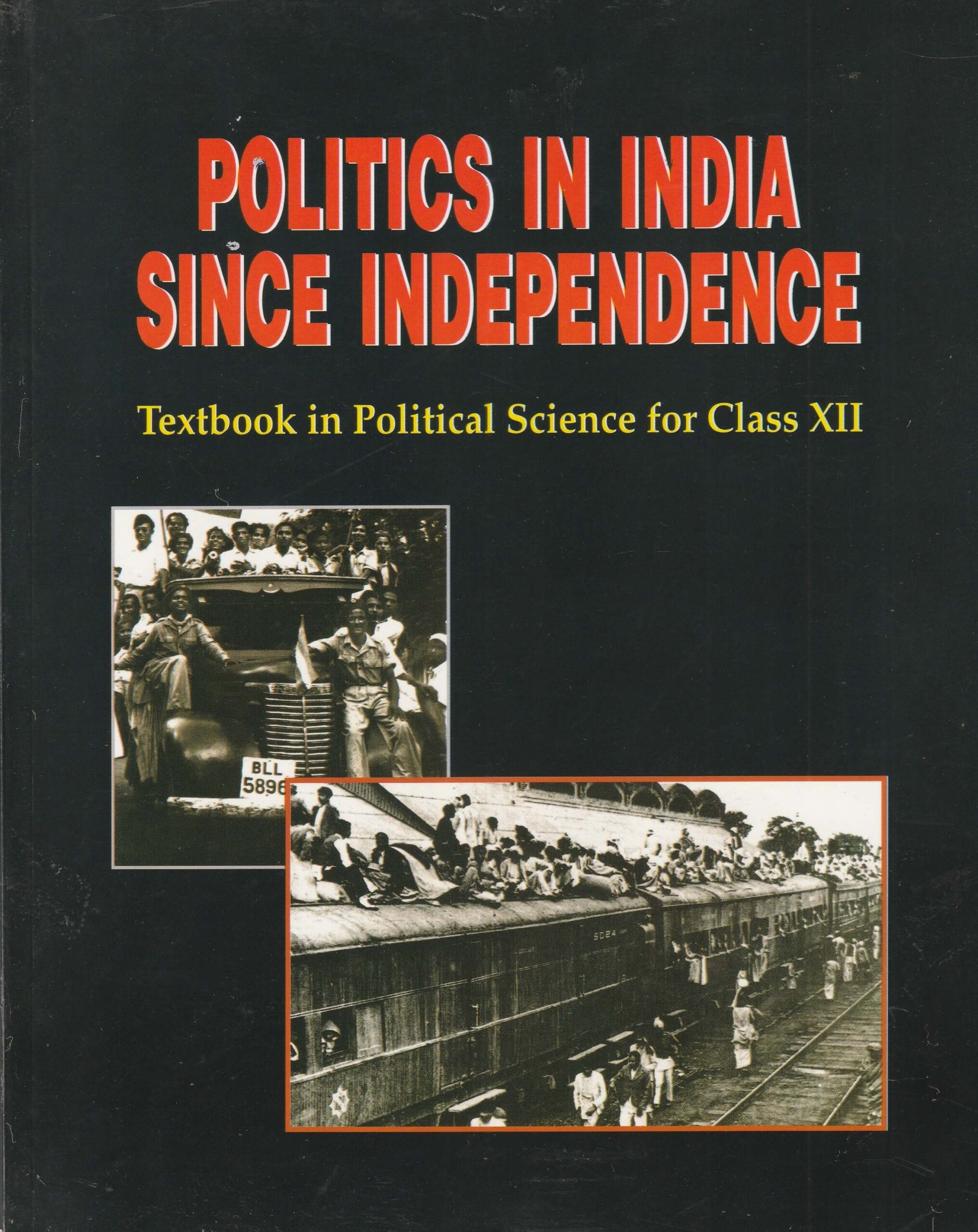 XII POLITICS IN INDIA SINCE INDEPENDENCE (Political Science) Textbook